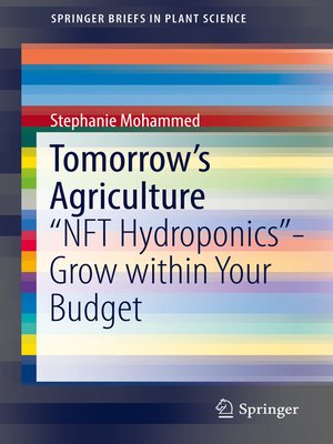 cover image of Tomorrow's Agriculture